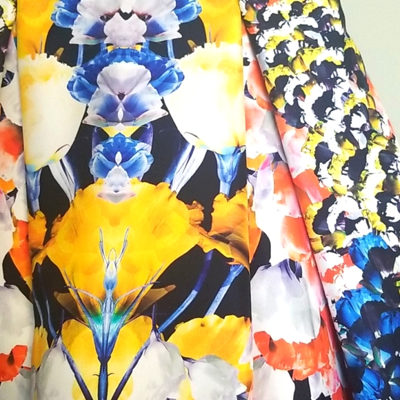 Nicholas Silk Floral Print Midi Skirt US 2 New - Picture 2 of 6